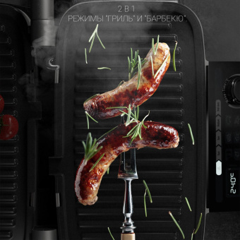 Электрогриль Polaris PGP 3002DP Optimal Temp 2200Вт черный от магазина РЭССИ