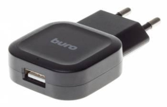 Сетевое зар./устр. Buro TJ-277B 12W 2.4A USB универсальное черный от магазина РЭССИ