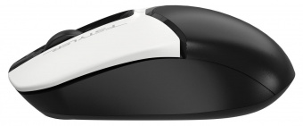 Мышь A4Tech Fstyler FB12 белый/черный оптическая (1200dpi) беспроводная BT/Radio USB (3but) от магазина РЭССИ
