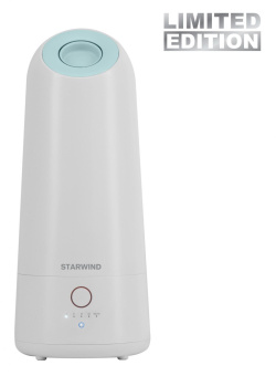 Увлажнитель воздуха Starwind SHC1535 25Вт (ультразвуковой) белый/бирюзовый от магазина РЭССИ