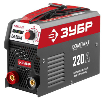 Сварочный аппарат Зубр СА-220К инвертор ММА 6.6кВт от магазина РЭССИ