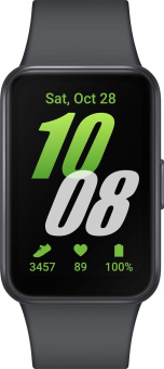 Смарт-часы Samsung Galaxy Fit 3 SM-R390 1.6" AMOLED корп.графитовый рем.графитовый разм.брасл.:M/L (SM-R390NZAACIS) от магазина РЭССИ