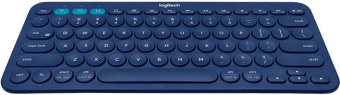 Клавиатура Logitech Multi-Device K380 темно-серый беспроводная BT slim Multimedia для ноутбука от магазина РЭССИ