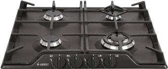 Газовая варочная поверхность Gefest ПВГ 1212-02 К2 черный от магазина РЭССИ