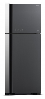 Холодильник Hitachi R-VG540PUC7 GGR 2-хкамерн. серое стекло (двухкамерный) от магазина РЭССИ
