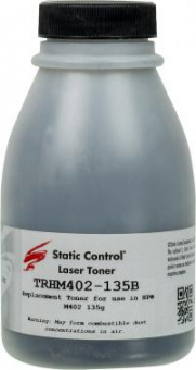 Тонер Static Control TRHM402-135B черный флакон 135гр. для принтера HP LJ M402/M426 от магазина РЭССИ