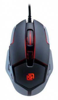 Мышь Оклик 915G HELLWISH V2 черный/серый оптическая (4800dpi) USB (6but) от магазина РЭССИ