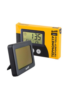 Термометр-гигрометр-часы GARIN Точное Измерение THC-1 термометр-гигрометр-часы от магазина РЭССИ