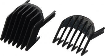 Машинка для стрижки Polaris PHC 0512RC черный/серебристый (насадок в компл:2шт) от магазина РЭССИ