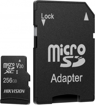 Флеш карта microSDXC 256Gb Class10 Hikvision HS-TF-C1(STD)/256G/Adapter C1 + adapter от магазина РЭССИ