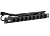 ITK PDU 9 розеток DIN49440 (нем. станд.) 1U, шнур 2м вилка IEC 320 C14, профиль из ПВХ, черный от магазина РЭССИ