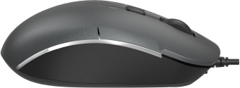 Мышь A4Tech Fstyler FM26 серый/черный оптическая (1600dpi) USB для ноутбука (4but) от магазина РЭССИ