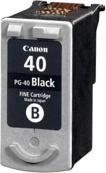 Картридж струйный Canon PG-40BK 0615B001 черный (400стр.) для Canon FAX-JX200, FAX-JX500; PIXMA IP1200, IP1700, IP2200, IP6210, MP140, MP150, MP160, MP170, MP180, MP190, MP210, MP220, MP450, MP460, MP470, MX300, MX310, iP1300, iP1600, iP1800, iP1900, iP25 от магазина РЭССИ