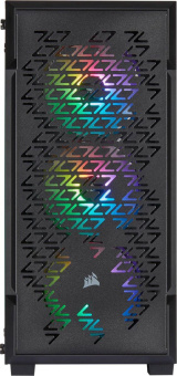 Корпус Corsair iCUE 220T RGB черный без БП ATX 3x120mm 4x140mm 2xUSB3.0 audio bott PSU от магазина РЭССИ