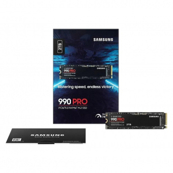 Накопитель SSD Samsung PCI-E 4.0 x4 2Tb MZ-V9P2T0BW 990 Pro M.2 2280 от магазина РЭССИ