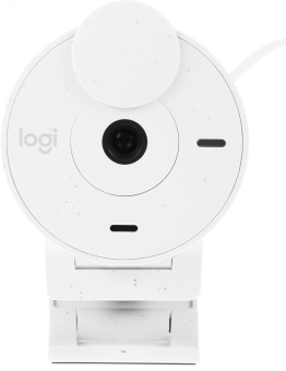 Камера Web Logitech HD Webcam Brio 300 белый 2Mpix (1920x1080) USB Type-C с микрофоном (960-001442) от магазина РЭССИ