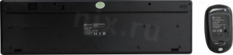 Клавиатура + мышь Оклик 240M клав:черный мышь:черный USB беспроводная slim Multimedia (1091253) от магазина РЭССИ