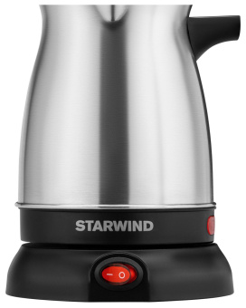 Кофеварка Электрическая турка Starwind STS6054 600Вт серебристый/черный от магазина РЭССИ