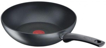 Сковорода ВОК (WOK) Tefal Easy Chef G2701972 круглая 28см ручка несъемная (без крышки) темно-серый (2100118272) от магазина РЭССИ