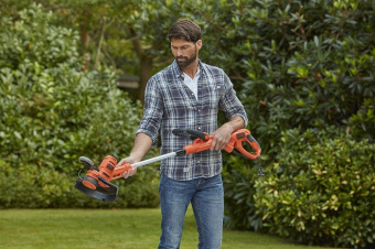 Триммер электрический Black+Decker BESTA530-QS 550Вт неразбор.штан. реж.эл.:леска от магазина РЭССИ