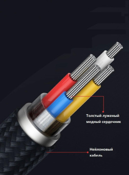 Кабель Romoss CB126 DYDC01010/CB126-81-733 USB (m)-Lightning (m) 2м синий от магазина РЭССИ