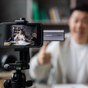 Накопитель SSD A-Data USB3.2 Gen2 2TB SC750-2000G-CCBK SC750 серый от магазина РЭССИ