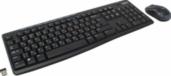 Комплект клавиатура + мышь беспроводной MK270 Ru layout, черный от магазина РЭССИ