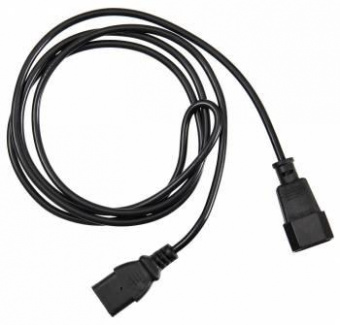 Кабель-удлинитель Buro AN23-1008 IEC C13 IEC C14 1.8м черный от магазина РЭССИ