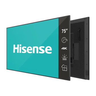 Панель Hisense 75" 75DM66D черный D-LED DID LED 8ms 16:9 HDMI матовая 1200:1 500cd 178гр/178гр 3840x2160 DP 4K USB 29кг от магазина РЭССИ