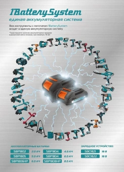 Батарея аккумуляторная Sturm! SBP1805 18В 5Ач Li-Ion от магазина РЭССИ