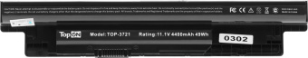 Батарея для ноутбука TopON TOP-3721 11.1V 4400mAh литиево-ионная от магазина РЭССИ
