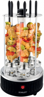 Шашлычница электрическая Scarlett SC-KG22601 1000Вт черный от магазина РЭССИ