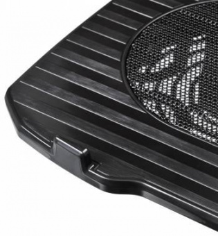 Подставка для ноутбука Buro BU-LCP156-B114 15.6"357x265x33мм 1xUSB 1x 140ммFAN 345г металлическая сетка/пластик черный от магазина РЭССИ