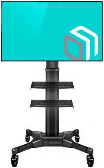 Подставка для телевизора Onkron TS2551 черный 32"-55" макс.32.5кг напольный мобильный от магазина РЭССИ