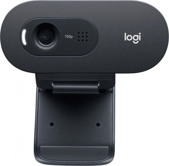 Камера Web Logitech C505 черный 1.2Mpix (1280x720) USB2.0 с микрофоном для ноутбука (960-001364) от магазина РЭССИ