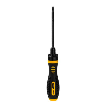 Двухсторонняя отвертка DELI DL626011 с трещоткой PH2+SL6x180 мм 98383 от магазина РЭССИ