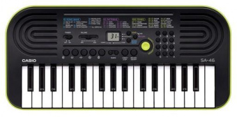 Синтезатор Casio SA-46 32клав. зеленый от магазина РЭССИ