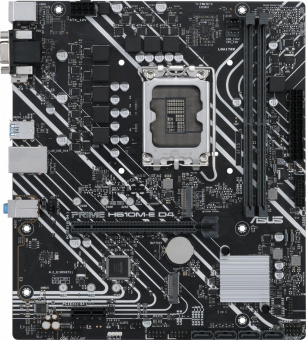 Материнская плата Asus PRIME H610M-E D4 Soc-1700 Intel H610 2xDDR4 mATX AC`97 8ch(7.1) GbLAN+VGA+HDMI+DP от магазина РЭССИ