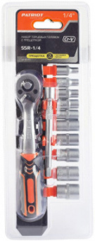 Набор головок Patriot SSR-1/4 12 предметов от магазина РЭССИ