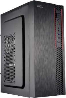 Корпус KingPrice KPCC-MD202 черный без БП ATX 1x80mm 4x120mm 2xUSB2.0 audio от магазина РЭССИ