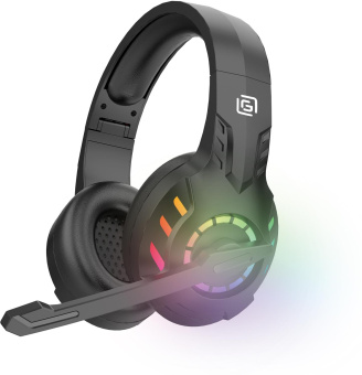 Наушники с микрофоном Оклик HS-L420G черный мониторные BT оголовье (1939799) от магазина РЭССИ