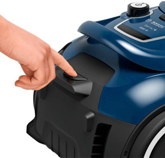 Пылесос Bosch Serie 6 BGS412000 2000Вт темно-синий/синий от магазина РЭССИ