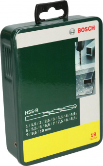 Набор сверл Bosch HSS-G (2607018727) по металлу (25пред.) для шуруповертов/дрелей от магазина РЭССИ