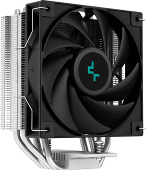 Устройство охлаждения(кулер) Deepcool AG400 Soc-AM5/AM4/1200/1700/1851 серебристый/черный 4-pin 18-31.6dB Al+Cu 220W 614gr Ret (R-AG400-BKNNMN-G-1) от магазина РЭССИ