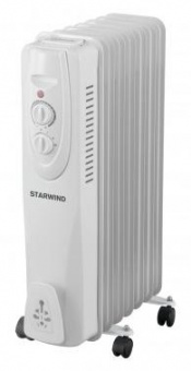 Радиатор масляный Starwind SHV3710 1500Вт белый от магазина РЭССИ