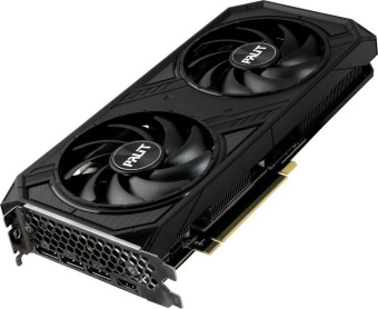 Видеокарта Palit PCI-E 4.0 RTX4070 SUPER DUAL OC NVIDIA GeForce RTX 4070 Super 12Gb 192bit GDDR6X 1980/21000 HDMIx1 DPx3 HDCP Ret от магазина РЭССИ