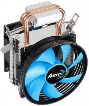 Устройство охлаждения(кулер) Aerocool Verkho 2 Dual Soc-AM4/1151/1200/2066 4-pin 15-25dB Al+Cu 120W 370gr Ret от магазина РЭССИ