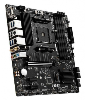 Материнская плата MSI B550M PRO-VDH WIFI Soc-AM4 AMD B550 4xDDR4 mATX AC`97 8ch(7.1) GbLAN RAID+HDMI+DP от магазина РЭССИ