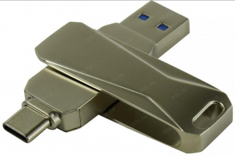 Флеш Диск Netac 32Gb U782C NT03U782C-032G-30PN USB3.0 серебристый от магазина РЭССИ