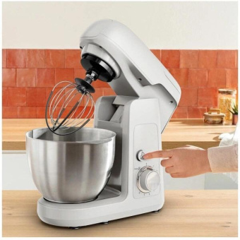 Кухонная машина Tefal Bake Partner QB520B38 планетар.вращ. 1100Вт серый/серебристый от магазина РЭССИ